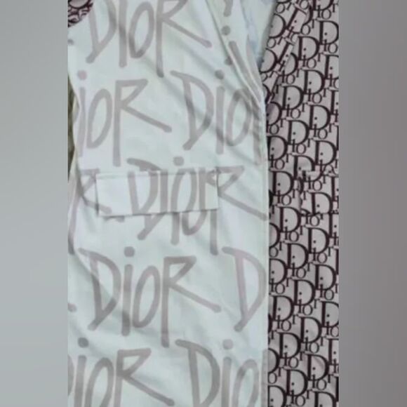 Chic Casual Print Patchwork Short Sleeve Outerwear - Size S” - Picture 4 of 5